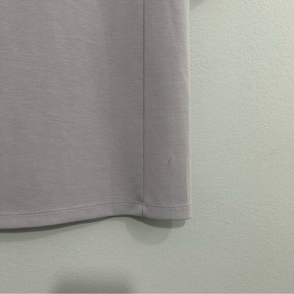 Athleta Seasoft Long Sleeve Dress Tinsel Purple Soft Cozy Loungewear Lavender M - Picture 9 of 10